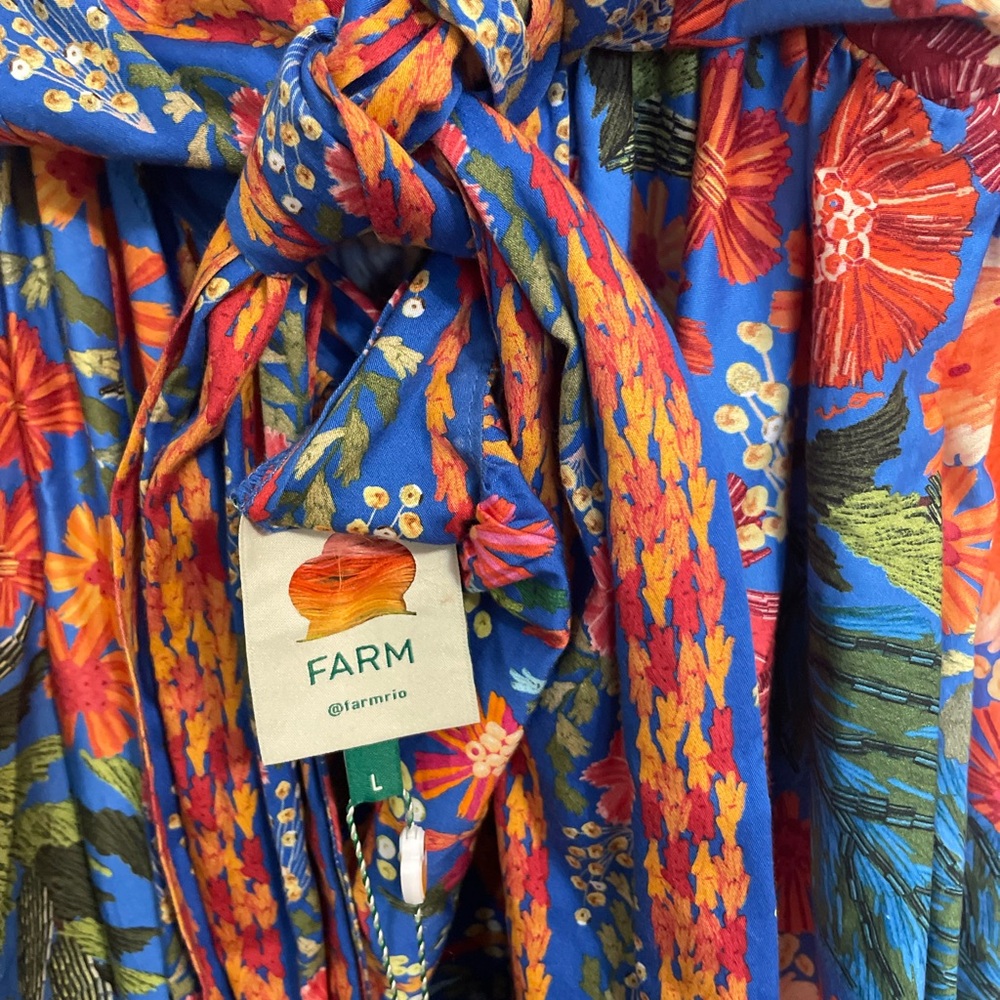Floral Multicolor Maxi Dress - Picture 4 of 4